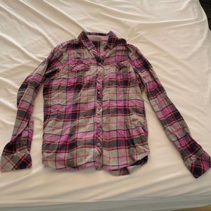 Columbia flannel button long sleeve